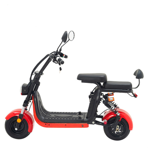 Trottinette électrique 2 roues, moteur brushless 1000W, batterie lithium 20Ah, avec siège et suspension arrière pour adultes - Product Image 6