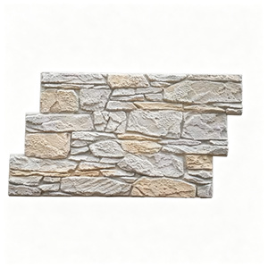 Gran losa de piedra PU, piedra simulada con aspecto de hongo para pared exterior, panel de pared y pared de fondo - Product Image 4