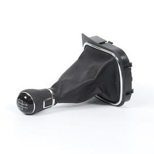 Poignée de levier de vitesse en cuir Fcgsk pour Volkswagen Golf, design ergonomique - Product Image 1