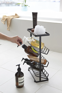 Modern Metal 4-Tier Home Organization Bathroom Storage Rack Shelf <strong>Free</strong> <strong>Standing</strong> <strong>Shower</strong> <strong>Caddy</strong> - Product Image 2