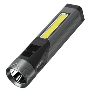 trending products 2024 new arrivals 90 degree Angle powerful Torches Ningbo rechargeable Mini LED Flashlights