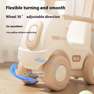 Hai Trong Một Nhựa Bé Rocking Horse Và Sneaker Đồ Chơi Nhà Chống-Thả Động Vật Đồ Chơi Cho Trẻ Em - Product Image 4