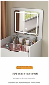 2025 moderna toletta con trucco leggero vanità per piccole camere da letto e commercio estero transfrontaliero 33 - Product Image 6