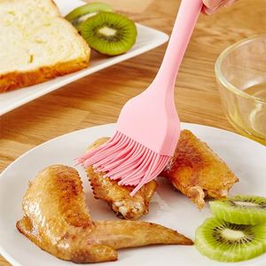 Silicone <b>Baking</b> & Pastry Tools Long Handle Oil Brush Spatula for Cake Bread Cream Jam Kitchen Accessories for Cooking Utensils - Product Image 4