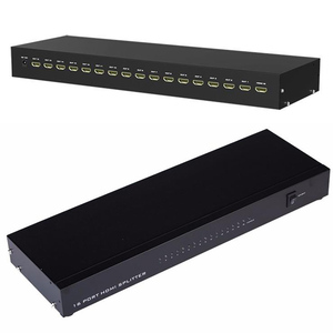 Vellygood Best Seller 1080P <span class=keywords><strong>4K</strong></span> 60HZ HDCP2.2 3D Vidéo HDTV <span class=keywords><strong>Splitter</strong></span> 1x16 Matrice Métal - Product Image 4