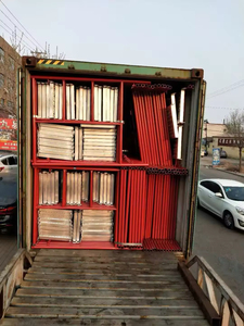 H loại thép hiện đại mạ kẽm giàn giáo hệ thống xây dựng giàn giáo với chân điều chỉnh và khóa bánh xe Caster - Product Image 6