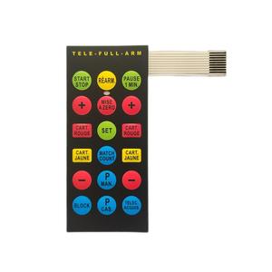 Custom Membrane Switch Panel/Membrane <strong>Keypad</strong> Switches Control Panel Sticker with Touch Function <strong>Keypad</strong> Overlay - Product Image 5