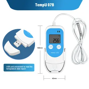 Repeating Use Temperature And Humidity Recorder For Continuous Monitoring Of Instrumented Environments