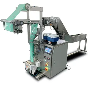 Machine semi-automatique à chaînes pour seau granules noix snack croustilles de pomme de terre cassonade croûte de riz fruits secs remplissage scellage emballage