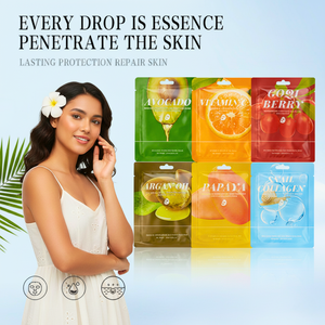 แผ่นมาส์กบำรุงผิวหน้าและผิวกายสูตรธรรมชาติจากมะกอก ผสมสารสกัดจากหอยทากและวิตามินซี ช่วยให้ผิวขาวกระจ่างใส ชุ่มชื้น ขนาดพกพา - Product Image 2