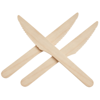 Ensemble de vaisselle jetable écologique en bambou, kit de couverts en bois durable pour un style de vie zéro déchet, maison et cuisine