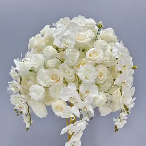 Beda individuelle Simulation romantischer künstlicher Blumenball Tisch Blumenballstrauß hervorragende Qualität Blumen-Stück-Ball