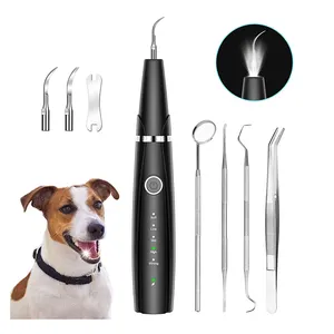 Dog Teeth Plaque Remover Home Dental Care Kit Dental Cleaning Kit Portable Dental Decontamination Tool Tartar Remover