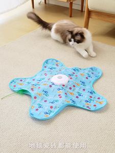 Jouet pour chat : Bâton d'amusement électrique interactif pour chat, avec fonction de rotation automatique et de dissimulation pour le divertissement autonome du chat - Product Image 4