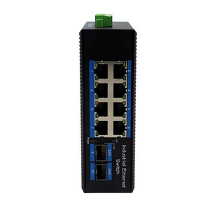 Commutateur d'agrégation de fibres géré AOPRE L2 avec 8 ports SFP+ 1000M et 2 ports SFP+ 1000M, prise en charge QoS, SNMP et VLAN empilable - Product Image 2