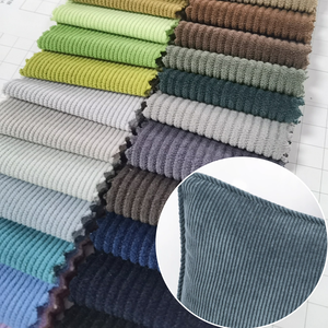 Vải nhung tăm dệt sóng cao cấp, chất liệu vải crepe 100% polyester, dùng may áo sơ mi nữ, chất liệu may quần áo thời trang - Product Image 1