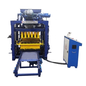 QTJ4 25 Máquina para Pequeñas Empresas, Ideas de Negocio, Moldeadora de Bloques en Ghana, Planta de Fabricación de Ladrillos de Hormigón en Venta - Product Image 3