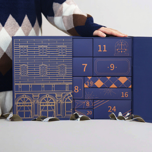 Thân Thiện Với Môi Tự Làm Đếm Ngược Lịch Hộp Giấy Rỗng Bao Bì Mù Hộp Cho Bất Ngờ-Cho Thực Phẩm Đồ Trang Sức - Product Image 4