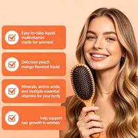 Multivitamine liquide pour femmes en promotion : favorise la croissance et l'épaississement des cheveux, une peau plus lisse, l'énergie quotidienne, le métabolisme, la santé osseuse et l'humeur