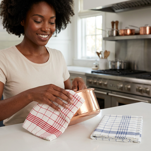 Wholesale Cotton Kitchen <b>Towel</b> Set Honeycomb Hanging Kitchen <b>Towels</b> & Absorbent Dish <b>Towels</b> for Daily Kitchen Use - Product Image 1