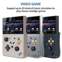 Console de jeu portable M18, joystick portable, console de jeu rétro arcade, écran HD de 4,3 pouces, sortie TV, jeux intégrés, cadeau pour enfants