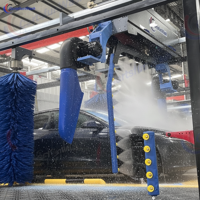 2025 New Model Fully 360 Touchless Automatic Car Wash Machine Without Brushes Car Wash Machine Automatic Pressure Cleaning