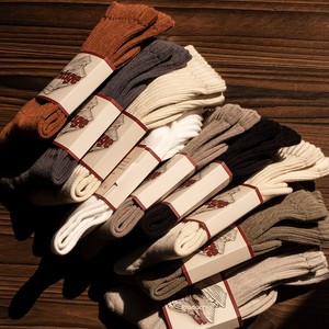 Calcetines Amekaji Estilo Americano Retro, 90% Algodón, Gruesos, Hasta la Rodilla, Estilo Japonés, Tejido Grueso, Unisex, para Parejas, Medias a Media Pantorrilla - Product Image 2
