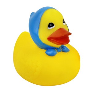 Anatre di Gomma Gialle Jixin per Bambini, Giocattolo da Bagno Unisex con Suono, a Forma di Anatra, per Età 2-7 Anni, Regalo di Natale - Product Image 5