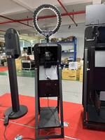 Miroir photo intelligent pliable et portable de 40 pouces, prêt à être expédié depuis les entrepôts américains et européens, avec écran tactile magique