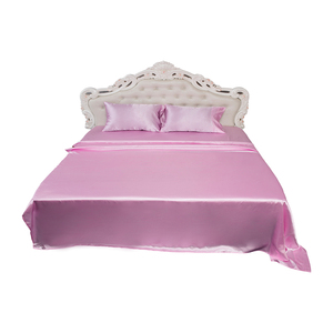 100% Dâu Tằm Sang Trọng Tinh Khiết Vải Lụa Satin Duvet Bao Gồm Và Bộ Đồ Giường Tấm - Product Image 5