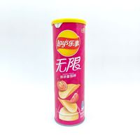 Papas Fritas Clásicas Más Vendidas 90g, Sabor Fresco y Rico a Tomate, Delicioso Snack Salado en Bolsa, Snacks Exóticos Crujientes