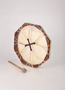 SUCCESS Tamburi Sciamanici Rotondi Fatti a Mano 40-60cm a Basso Prezzo con Pelle di Capra Naturale, Percussioni Premium con Borsa e Battente - Product Image 5