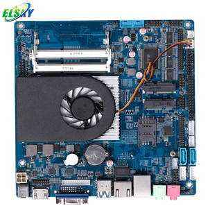 Placa base de cortafuegos <span class=keywords><strong>B450</strong></span> I3 barata de fábrica 4G 3G 2,4 GHz 5GHz <span class=keywords><strong>WIFI</strong></span> Bluetooth4.2 RS485 DVI LVDS placa base Cpu Mini Pc Board - Product Image 4