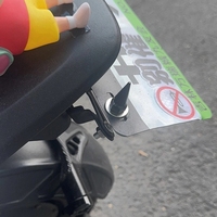 Accessoires de modification extérieure pour moto, vis de fixation de plaque d'immatriculation M6, boulon de plaque d'immatriculation