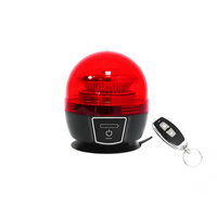 Balise lumineuse magnétique rechargeable LED ShineMien KM-501R ECE R65, 7 modes de clignotement, sans fil, avertissement d'urgence, stroboscope 12-24V IP65
