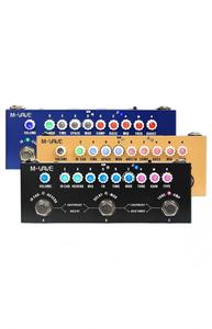 Pedal multiefectos para guitarra M-VAVE Cube Baby, procesador de guitarra portátil recargable, simulación de gabinete IR, afinador integrado, audio. - Product Image 2