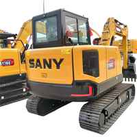 Ekskavator Kompak SANY SY60C Perawatan Rendah, Struktur Boom Stick yang Diperkuat, Tahan Aus, dan Tahan Lama