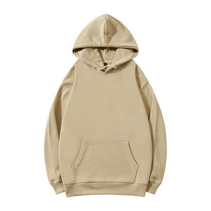 Sweat-shirts à capuche personnalisés pas chers en coton épais unisexe, imprimés et gaufrés, pour hommes, vente en gros - Product Image 5