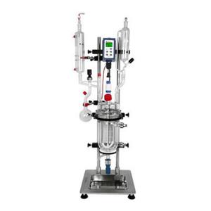 Julabo BTG2000A 2000ml Tabletop Glass <b>Jacketed</b> Reactor Set Laboratory Instruments Made in Germany - Product Image 4