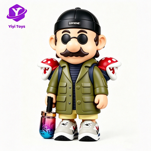 Lunettes de soleil OEM personnalisées, sweat à capuche Beard Workwear, baskets, figurine d'action en PVC pour collection de street art - Product Image 1