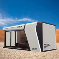 Maison mobile préfabriquée moderne de style capsule spatiale, cabine, conteneur pour appartement/hôtel/villa