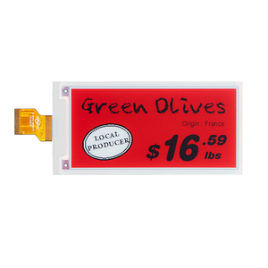 3.5 Inch Ultra-Dunne E-Ink Display 4 Kleuren Papierachtige E-Paper Esl Prijskaartje Voor Retail Dynamisch Prijsvoorraadbeheer - Product Image 4