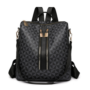 Nuovo <span class=keywords><strong>Zaino</strong></span> da Viaggio Vintage 2025 Impermeabile e Resistente con Chiusura a Cerniera, Grande Capacità, Stampa Testurizzata, per Commercio Transfrontaliero - Product Image 2