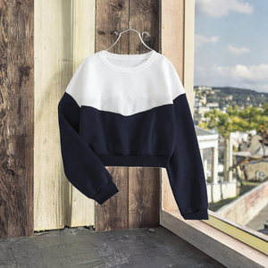 <b>Womens</b> Sweatshirt Blank Pullover Crewneck No Hood Fleece Oversized High Quality Cotton Plain Ladies Fashion <b>Jumper</b> - Product Image 2