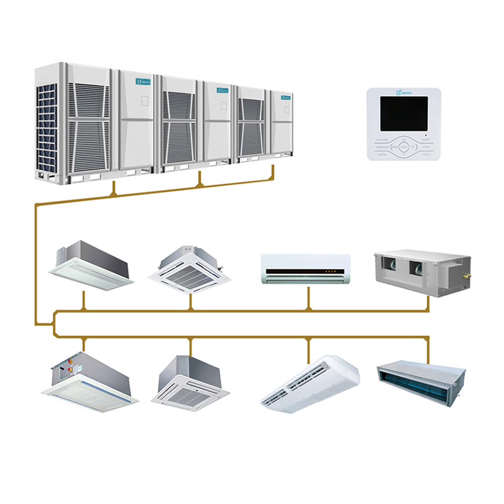 ZERO Commercial Home Duct Typ Wand klimaanlage Decke Multi Split Indoor Central VRF VRV System Klimaanlage