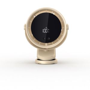 2025 New Arrivals Usb Rechargeable Mini Digital Display Clip <b>Table</b> for Outdoor Foldable Portable Fan - Product Image 5