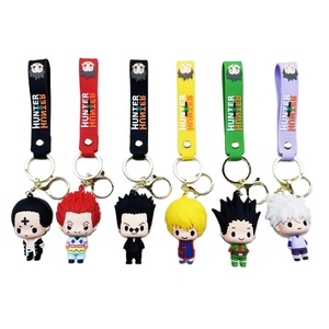 Porte-clés en silicone Shili Toy Hisoko Morow Killua Zoldyck Gon Freecss, anime japonais Hunter X Hunters, pour enfants et adultes - Product Image 1