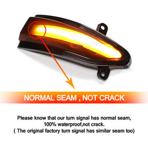 Para Nissan Altima Teana L33 Sylphy Sentra B17 Tiida Pulsar C13, 2 Piezas, Luz Indicadora Dinámica para Espejo Retrovisor, Luz de Señal de Giro - Product Image 5