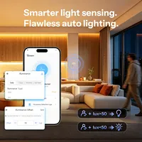 SONOFF SNZB-06P24 Sense Guard Presence Core 24G Zigbee Capteur de présence humaine 24GHz Radar à ondes millimétriques via Matter Compatible avec Apple Home