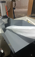 Granulateur plastique à refroidissement par air RECH, sans eau, sans eaux usées, refroidissement à sec, haute pureté, pour le recyclage de films PE PP